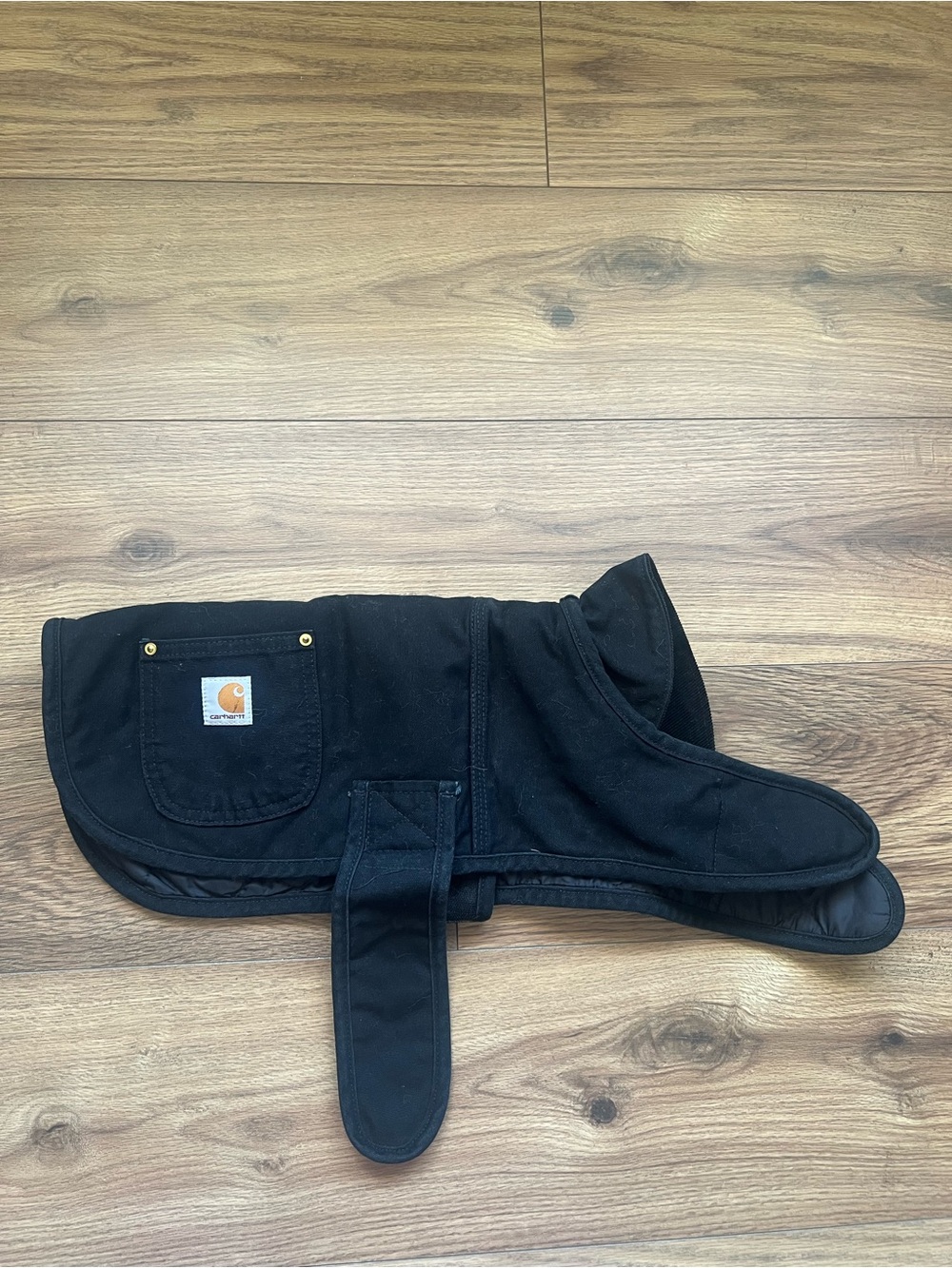 Carhartt Firm Duck Insulated Dog Chore Coat Black Size L